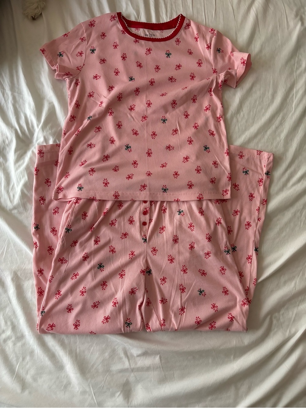 Jaclyn holiday pj set size small